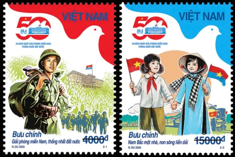 Special stamp collection launched to celebrate 50 years of national reunification